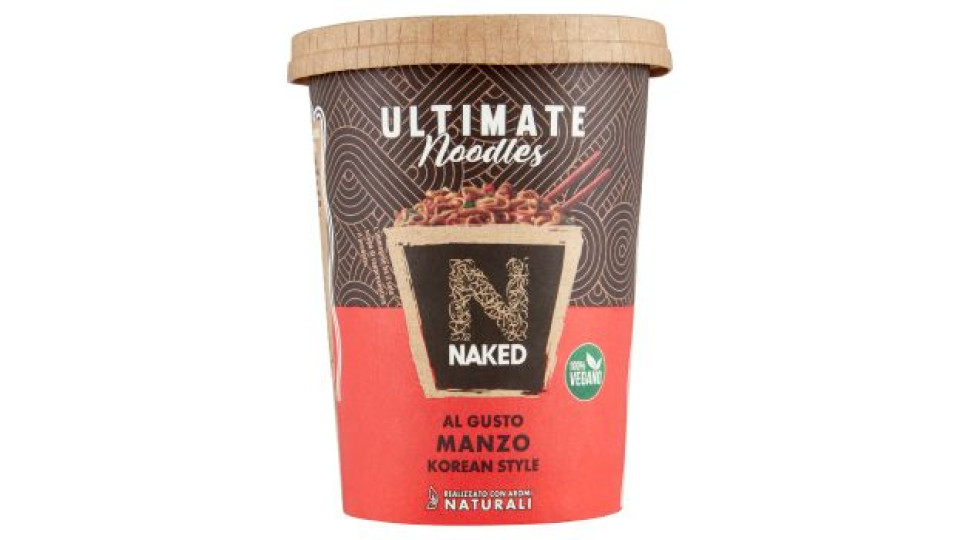 Naked Ultimate Noodles al Gusto Manzo 90 g