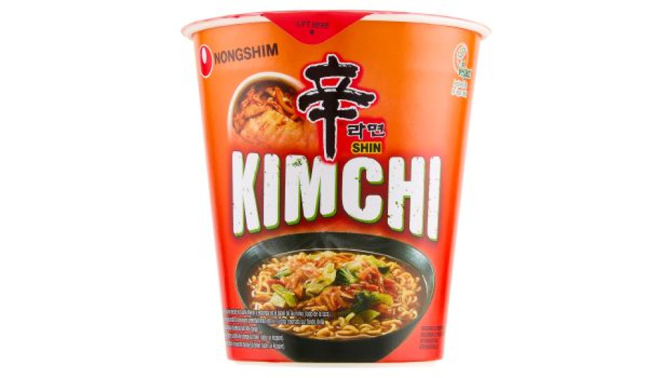 Nongshim Pac Shin Kimchi Cup Noodle 75 g