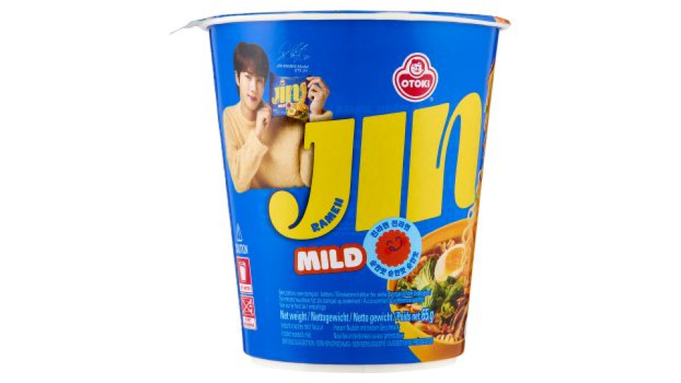 Otoki Pac Jin Ramen Mild Noodle Soup 65 g