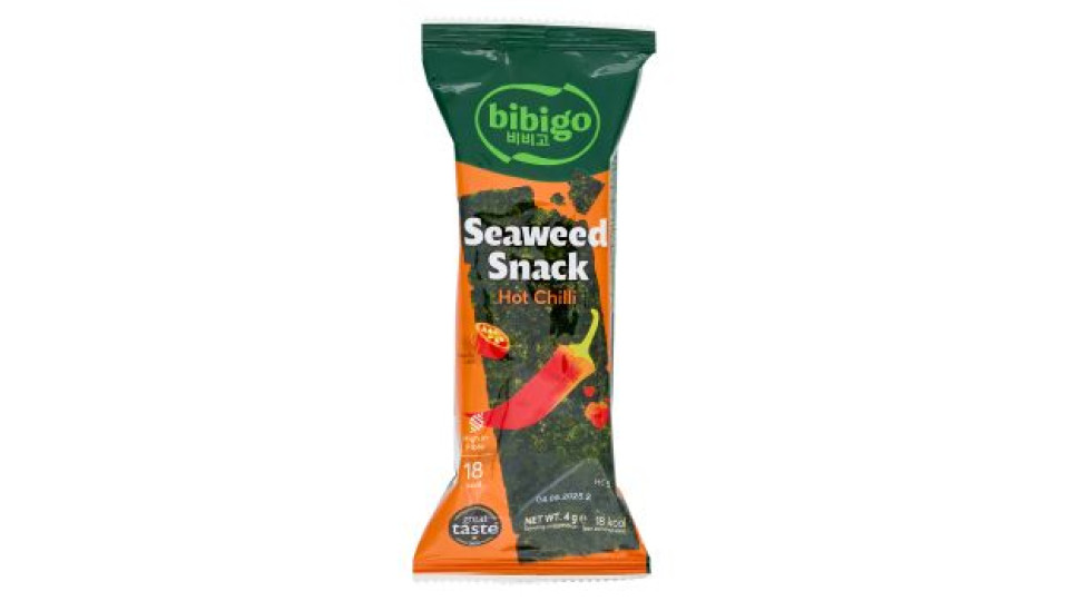 bibigo Seaweed Snack Hot Chilli 4 g