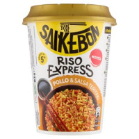 Saikebon Riso Express Pollo & Salsa Teriyaki 83 g