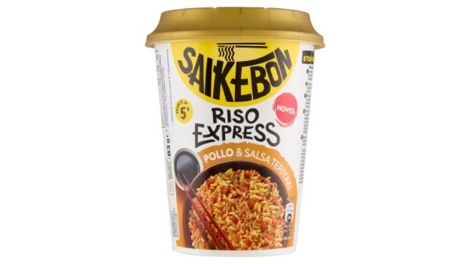 Saikebon Riso Express Pollo & Salsa Teriyaki 83 g