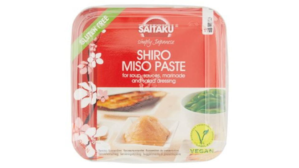 Saitaku Shiro Miso Paste for soup, sauces, marinade and salad dressing 300 g