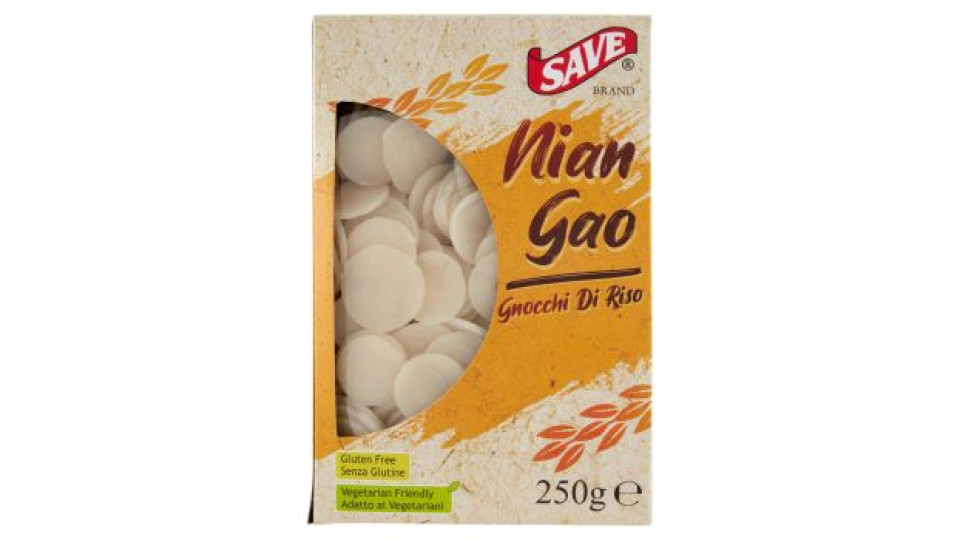 Save Nian Gao Gnocchi di Riso 250 g
