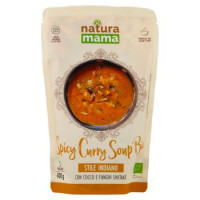 natura mama Spicy Curry Soup Bio 400 g