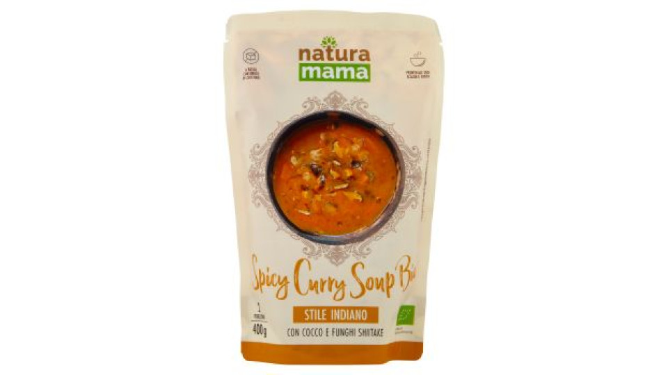 natura mama Spicy Curry Soup Bio 400 g