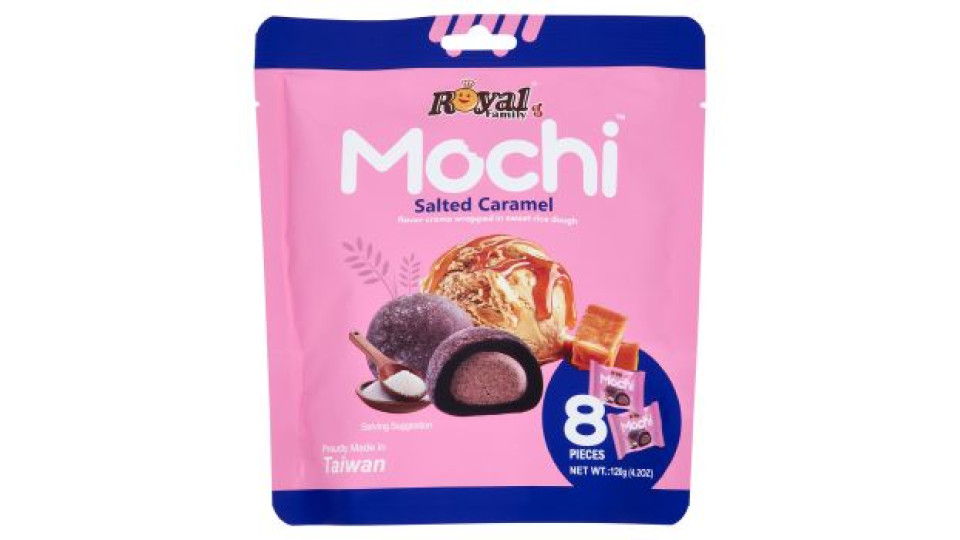 Royal Family Mochi Salted Caramel 8 Pieces 120 g