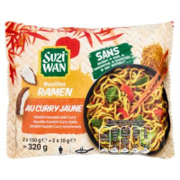 Suzi Wan Noodles Ramen Curry Giallo 320 g