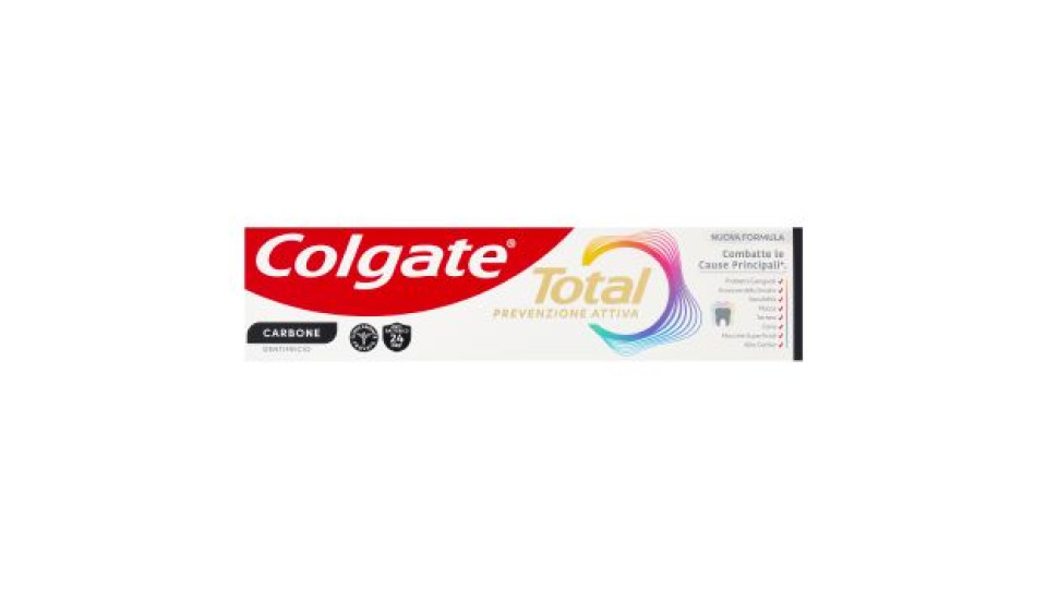 Colgate dentifricio Total Prevenzione Attiva al Carbone 100 ml