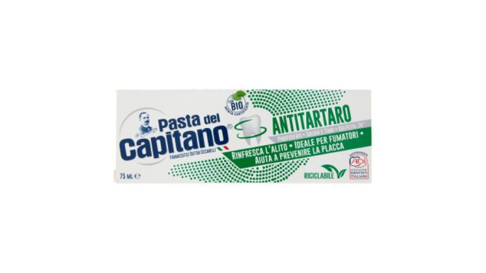 Pasta del Capitano Antitartaro 75 ML