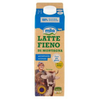 Mila, Latte Fieno dell'Alto Adige parzialmente scremato conservare in frigorifero - da conservare in frigorifero 1 l