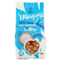 Legumi del Tavoliere i Favolosi Ceci snack Sale Marino 150 g