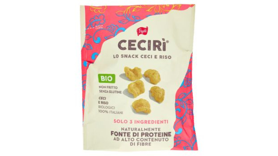 Figulì Cecirì lo Snack Ceci e Riso Bio 70 g