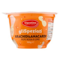 Ciavolino gliSpeziati Arachidi & Anacardi Pepe Rosa & Lime 100 g