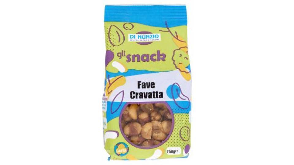 Di Nunzio gli snack Fave Cravatta 250 g