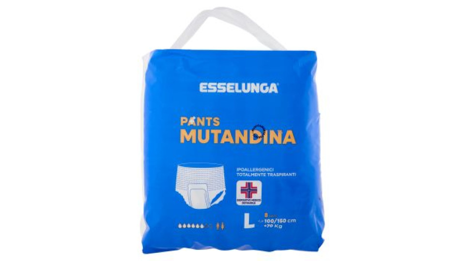 Esselunga Pants mutandina L 8 pz