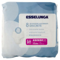 Esselunga Mutandine assorbenti discrete taglia media 8 pz