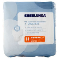 Esselunga Mutandine assorbenti discrete taglia grande 7 pz