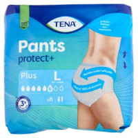 Tena Pants protect+ Plus L 8 pz