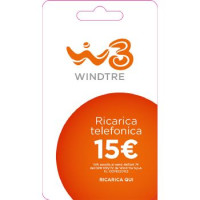 Wind Ricarica telefonica virtuale da 15 Euro