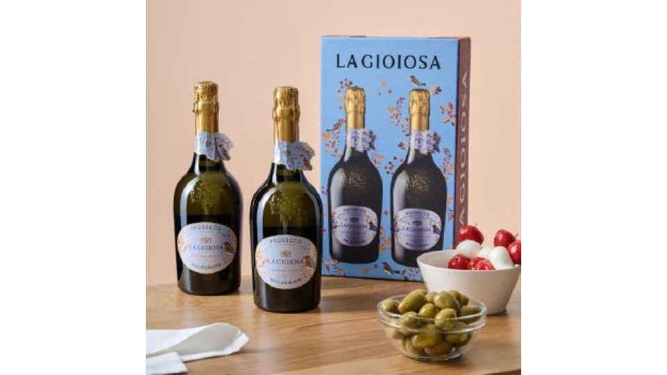 2 Bottiglie Prosecco La Gioiosa GRATIS CON 1200 PUNTI