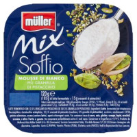 müller Mix Soffio Mousse di Bianco Più Granella di Pistacchio