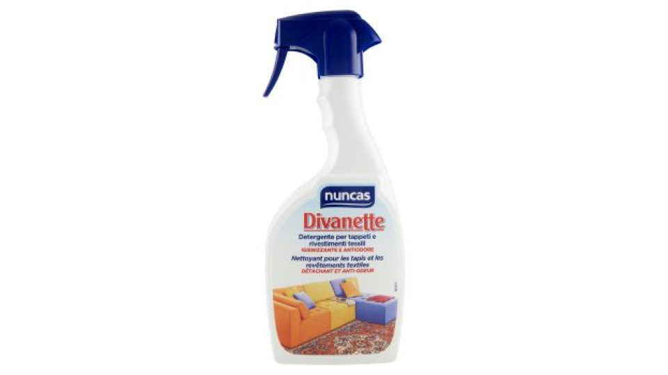 nuncas Divanette Detergente per tappeti e rivestimenti tessili 500 ml