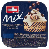 Müller, Mix yogurt alla nocciola più palline al cioccolato