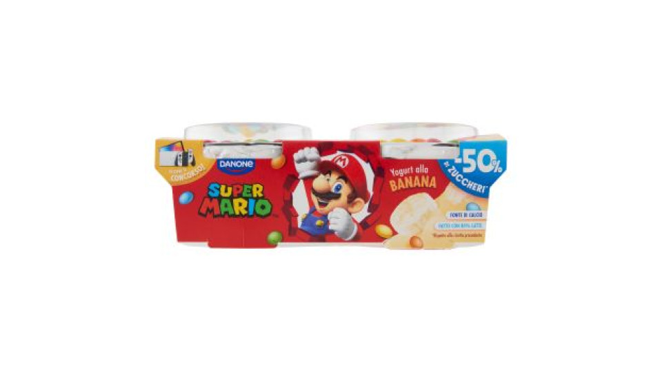 Danone Super Mario Yogoloso Banana