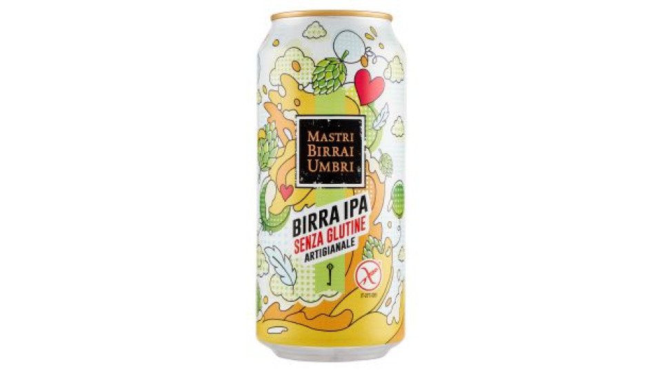 Mastri Birrai Umbri Birra IPA Senza Glutine Artigianale 440 ml
