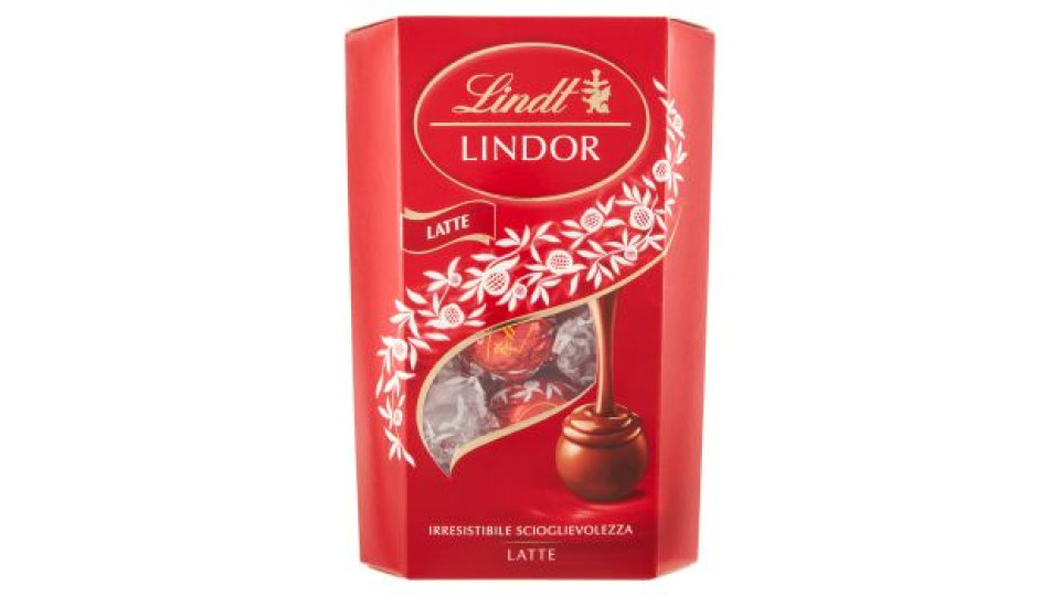 Lindt Cioccolatini Lindor Cioccolatini fondenti Scatola 70% 200 g