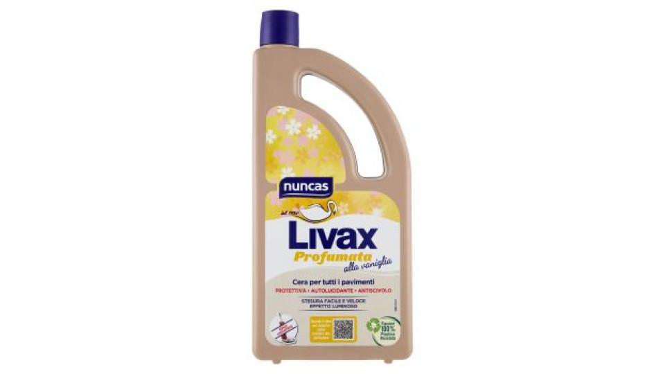 nuncas Livax Profumata alla vaniglia Cera per tutti i pavimenti 1 l