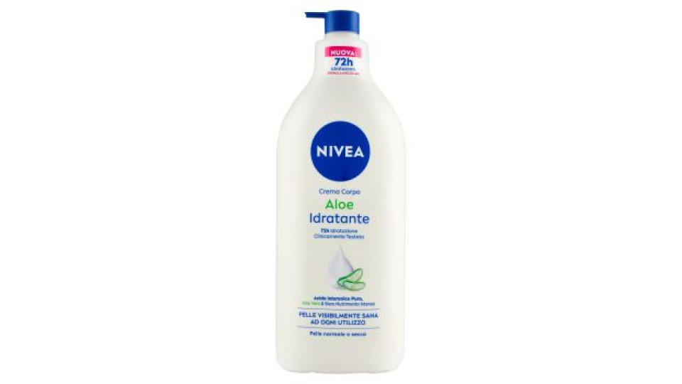 Nivea Crema Corpo Aloe Idratante Pelle normale o secca 625 ml