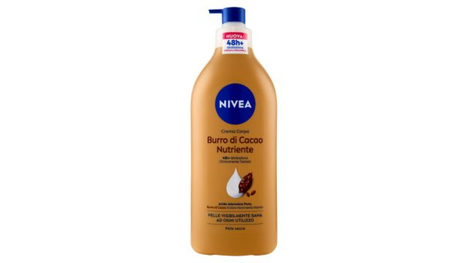 Nivea Crema Corpo Burro di Cacao Nutriente Pelle secca 625 ml