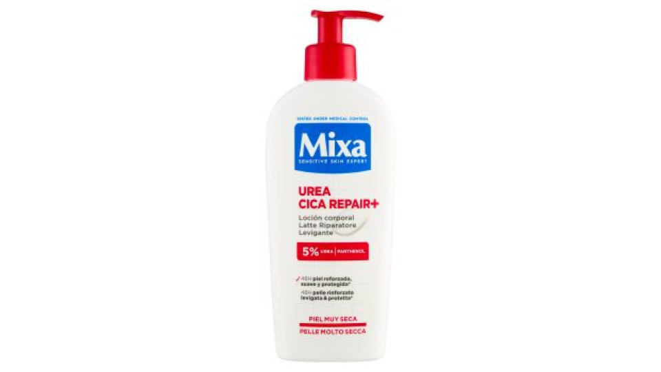 Mixa Urea Cica Repair+ Latte Riparatore Levigante 250 ml