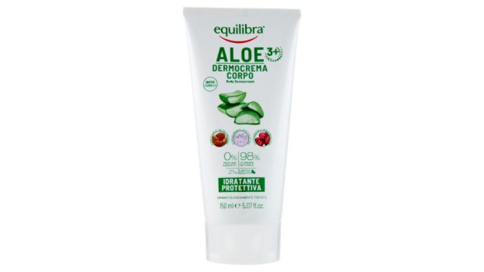 equilibra Aloe 3+ Dermocrema Corpo Idratante Protettiva 150 ml