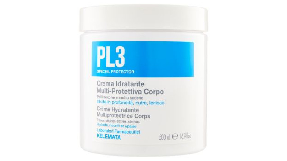 PL3 Crema Idratante Multi-Protettiva Corpo 500ml