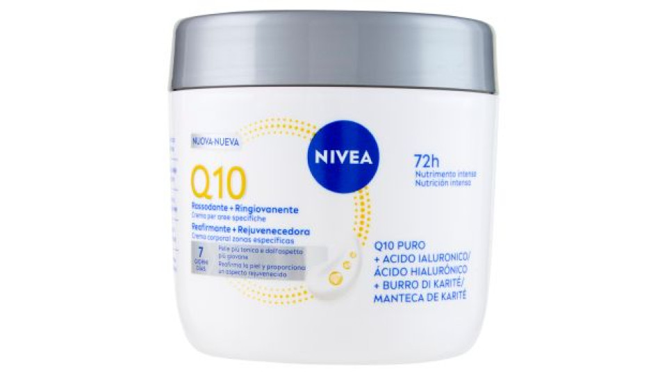 Nivea Q10 Rassodante + Ringiovanente Crema per aree specifiche 400 ml