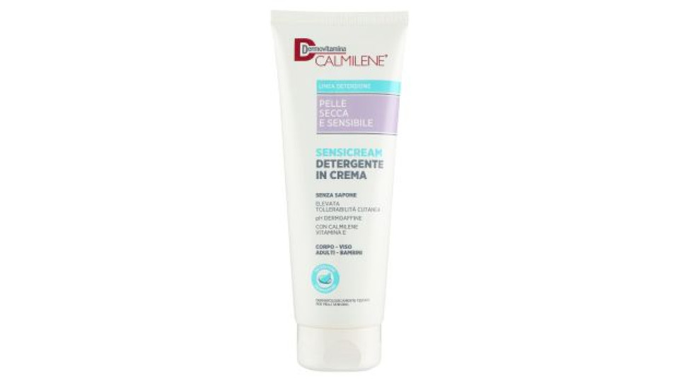 Dermovitamina Calmilene Sensicream Detergente in Crema Corpo - Viso 250 ml