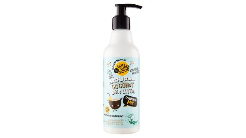 Skin Super Good, Lozione corpo idratante e nutriente con Olio di cocco 250 ml
