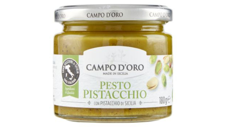 Campo d'Oro Pesto Pistacchio con Pistacchio di Sicilia 180 g