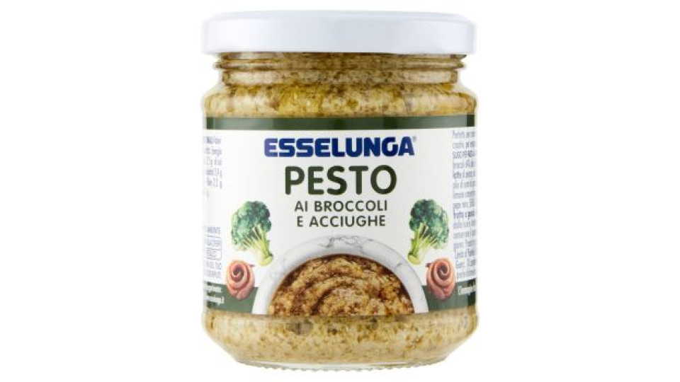 Esselunga Pesto ai broccoli e acciughe 190 g