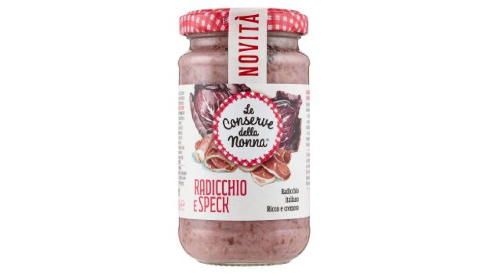 Le Conserve della Nonna Radicchio e Speck 190 g