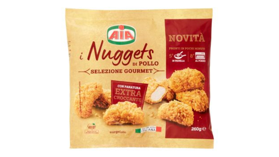 Aia i Nuggets di Pollo Selezione Gourmet surgelato 260 g