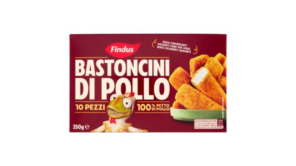 Findus 10 Bastoncini Di Pollo 250 g