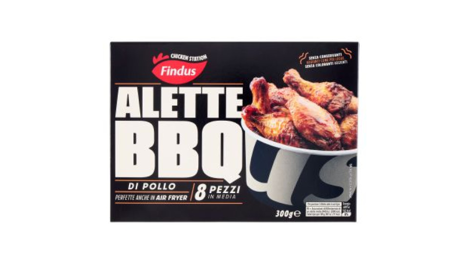 Findus Chicken Station Alette BBQ di Pollo 300 g