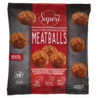 Gran Sapori Polpettine di Bovino & Suino Meatballs Surgelate 400 g