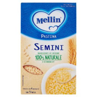 MELLIN Pastina 100% Naturale Semini con farina Grano Tenero 320 g