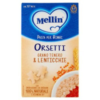 Mellin Pasta per Bimbi Orsetti Grano Tenero & Lenticchie 280 g