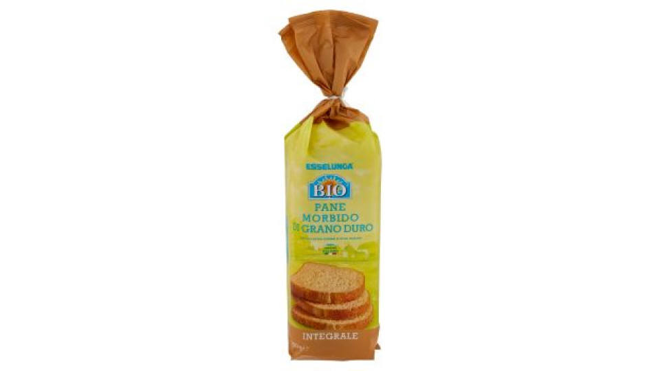Esselunga Bio Pane morbido di grano duro integrale 400 g